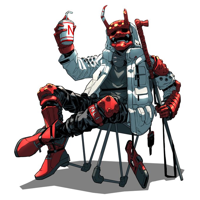 サイバーパンクのtwitterイラスト作品