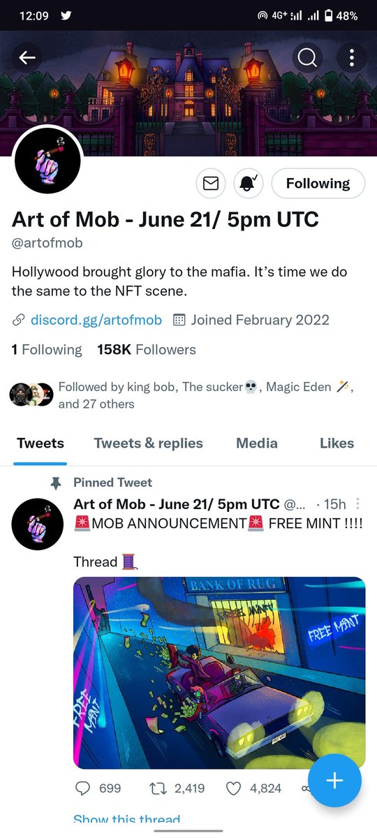 SuperLogicz's tweet photo. @Kingbobby12345 @artofmob @CeoBlockchainx @hushladopeyemi @DigibuzzME 

All done ✅...WAGMI 💯💪 https://t.co/3of4oqJDle