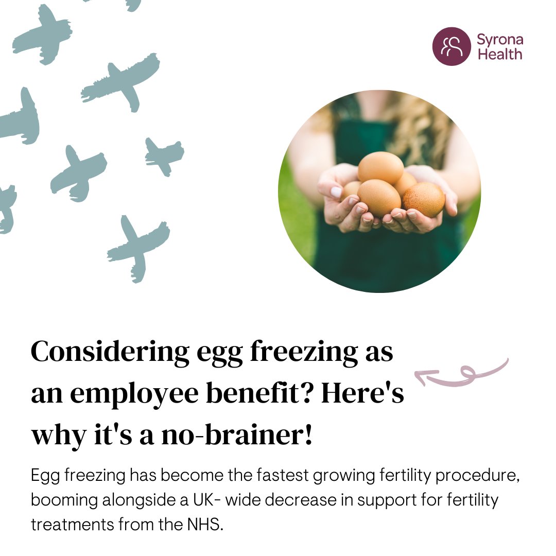We discuss this further in our recent article - read in full via the SORA app linktr.ee/syronahealth

#eggfreezing #ivf #fertility