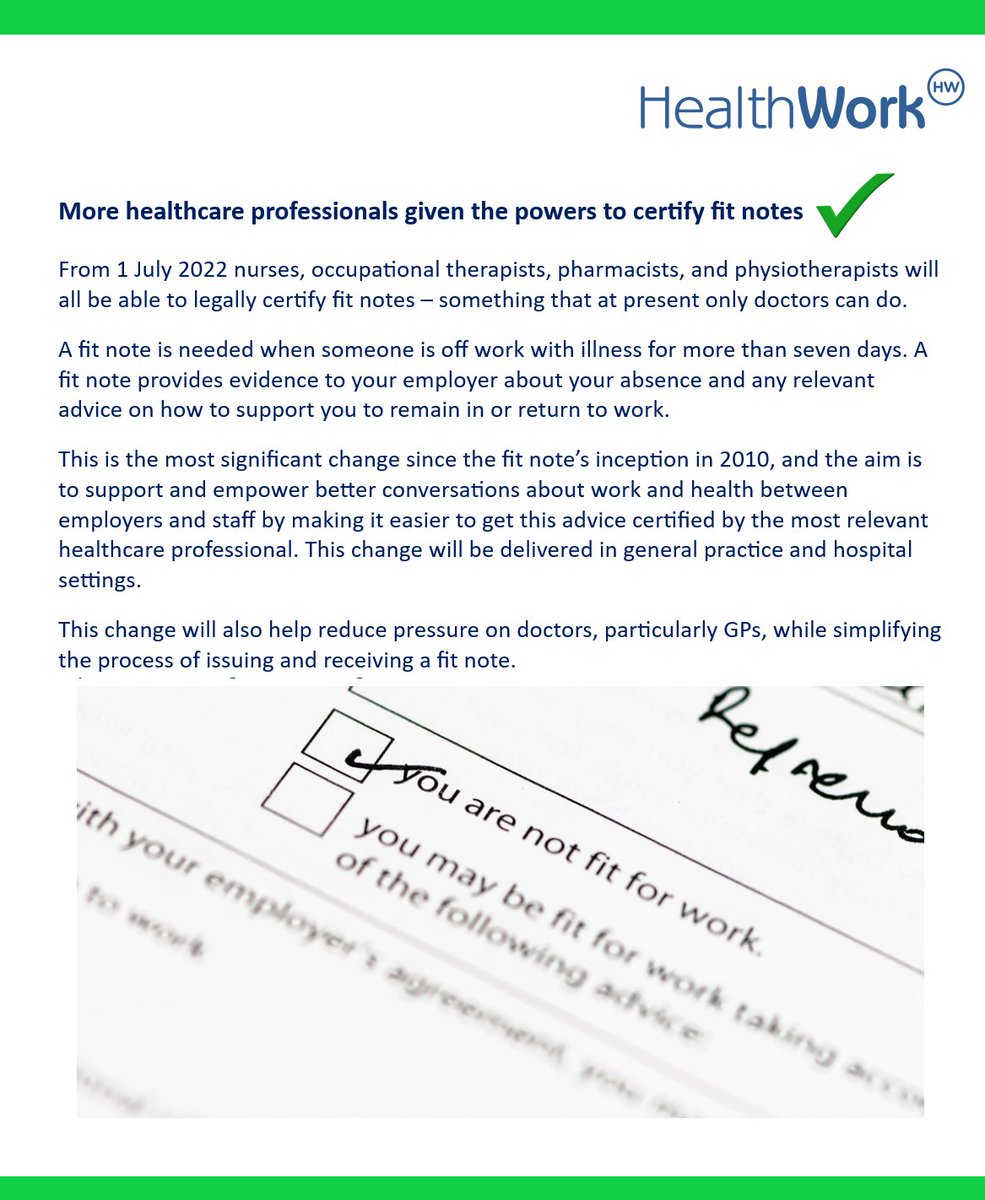 Healthwork1's tweet image. #OccupationalHealth