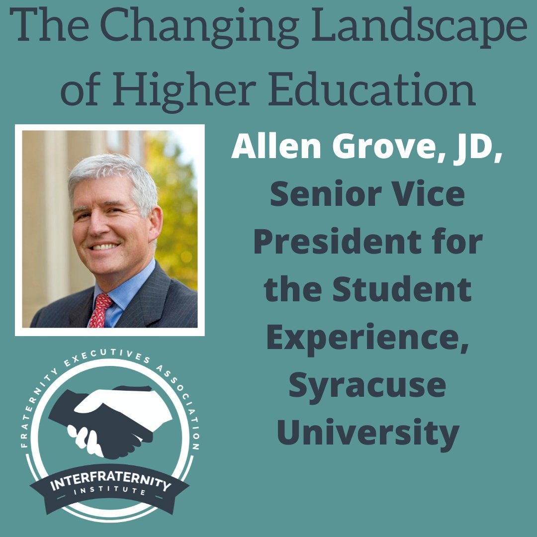GOOOD MORNING! We're excited for Day 2 here at #IFI22! We can't wait to have Allen Grove share with us how Higher Education is going to change in the next 10 years.