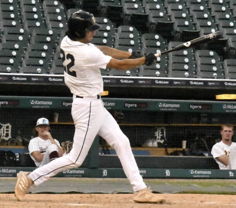 Congratulations to ‘22 <a href="/ZipsBB/">Akron Zips Baseball</a> commit <a href="/ericboothe22/">ericboothe22</a> for a great performance at the MHSBCA East/West All Star Game. <a href="/BoostersStoney/">Stoney Creek Athletic Boosters</a> @SCBaseball2011 <a href="/SCHSArmorUp/">Stoney Creek Football</a> <a href="/MIPrepZone/">MIPrepZone</a> <a href="/connorfaix/">Connor Faix</a> <a href="/Oaklandbulldogs/">Oakland Bulldogs Baseball</a>
