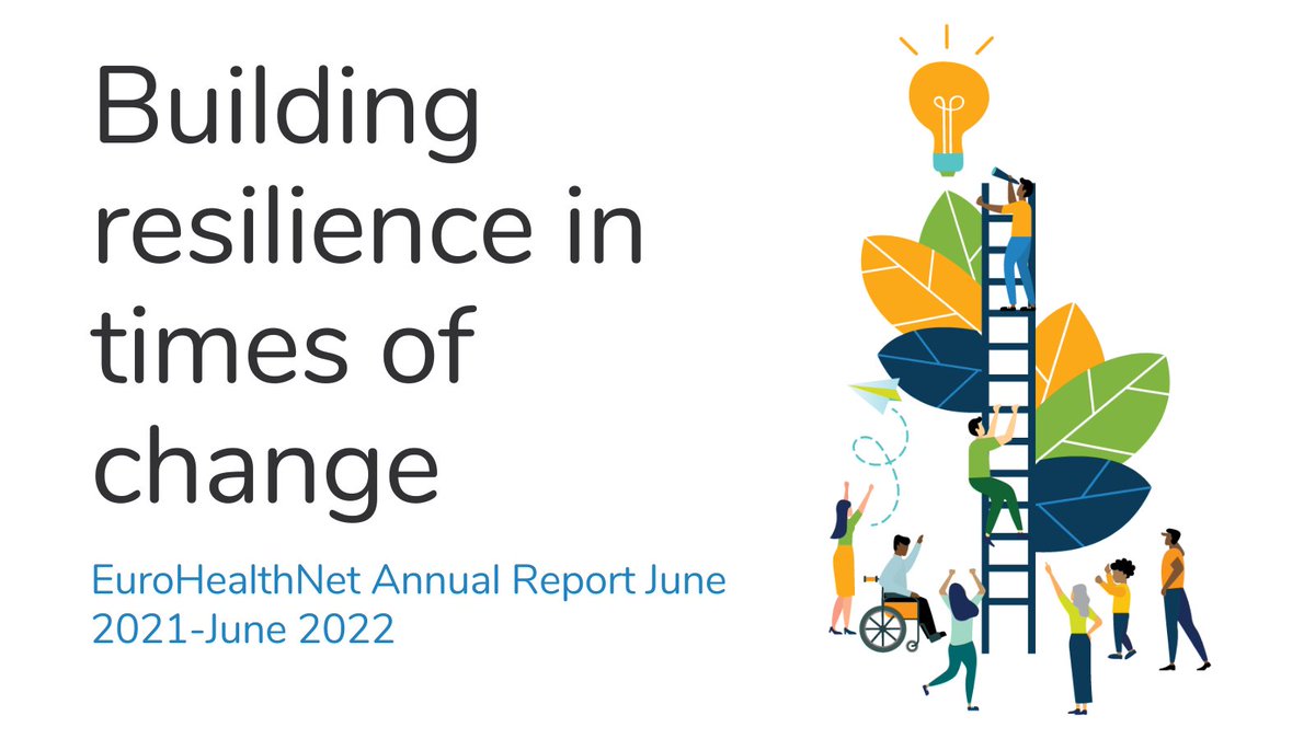 In this annual report we look back on a year of change and uncertainty, as well as momentum and opportunities for system change.

Read how we used such opportunities to shape health systems that go beyond 'cure &amp; repair' to address causes of ill health.

➡️eurohealthnet.eu/annual-report-…