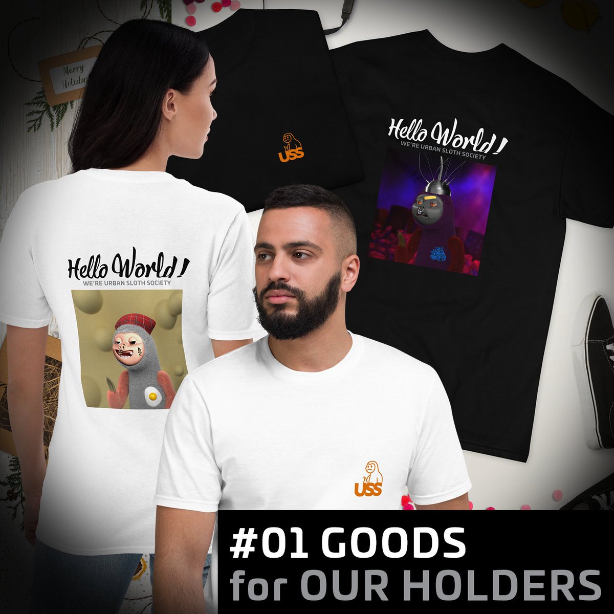 USS_Chris's tweet photo. 🎉NOW ON SALE / 0.01ETH ~ (Polygon)
Become a Urban Sloth Society's Holder and collect our limited edition goods.
https://t.co/Gj7DMhQ8SA

Join Discord👇
https://t.co/0wXlE7BsgN
Website : https://t.co/UPJFGPPKPq

#NFT #pfpNFT #pfp #sloth #urbanslothsociety https://t.co/csZnCkjdvt
