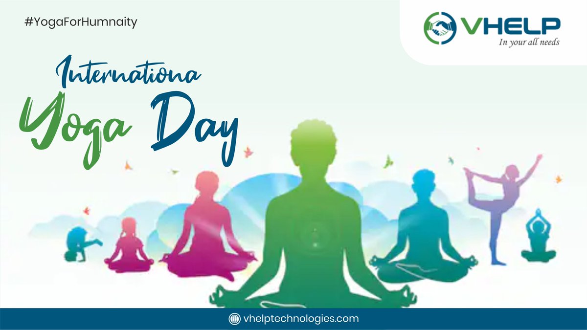 VHelpHomeServi1's tweet image. Happy soul, a fresh mind, and a healthy body. All three can be achieved with yoga. wishing you and your family a very 𝐇𝐚𝐩𝐩𝐲 𝐈𝐧𝐭𝐞𝐫𝐧𝐚𝐭𝐢𝐨𝐧𝐚𝐥 𝐘𝐨𝐠𝐚 𝐃𝐚𝐲

#InternationalYogaDay  #YogaForHumanity  #VhelpHomeServices