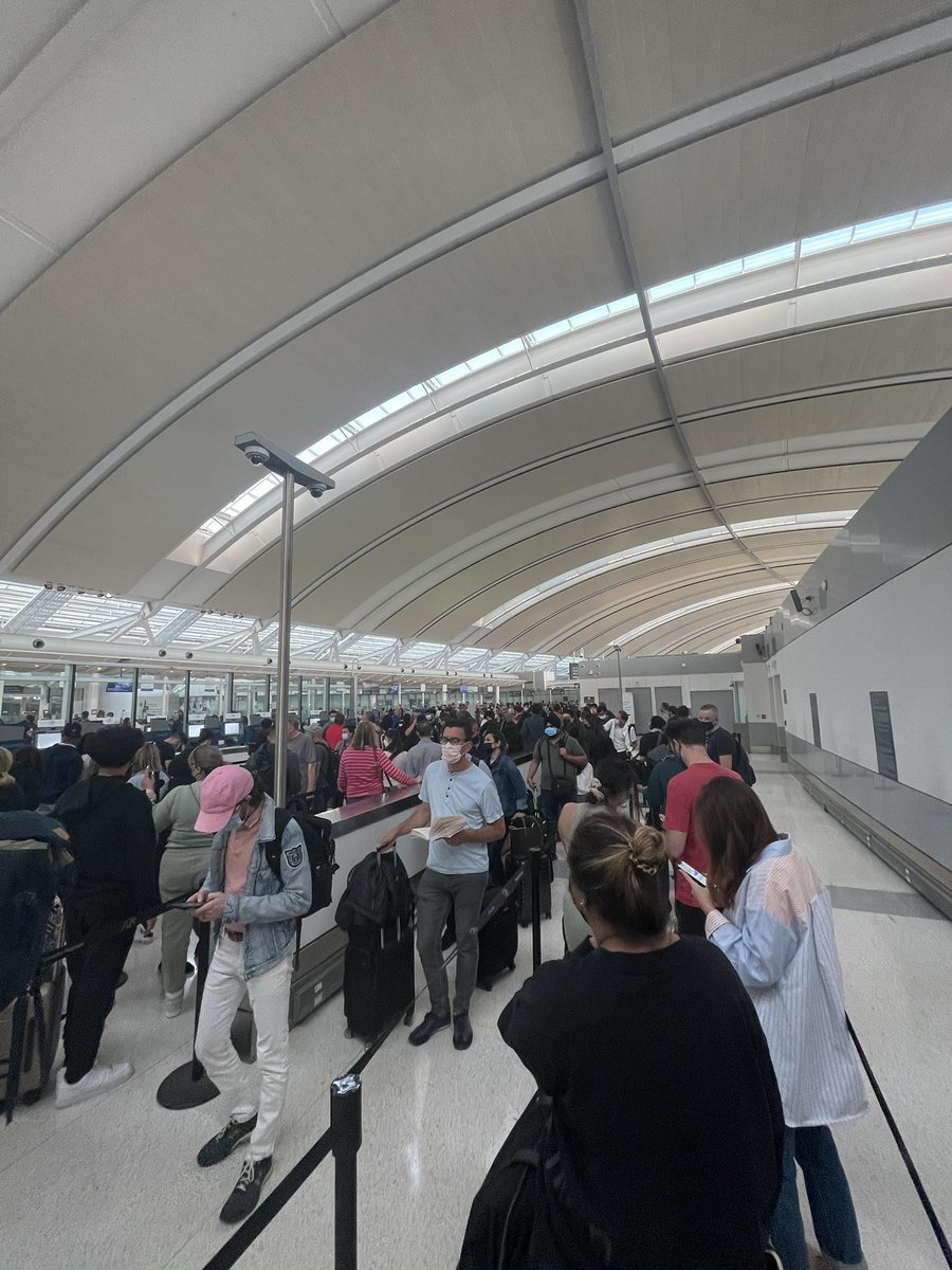 If it ain’t broke don’t fix it. @AirCanada wtf. Grouping and holding hundreds of people before going through security and customs! If you show up 3+ hours before you flight you should not miss it.