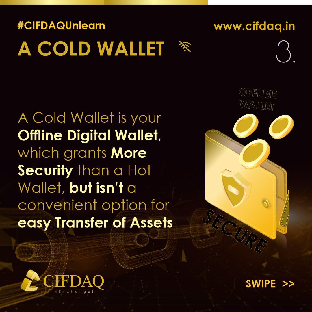 cifdaq's tweet image. Confused between ‘Hot’ and ‘Cold’ #Wallet in #Crypto? 🤔

Want to know the difference between Hot &amp;amp; Cold Wallet?💡

#CIFDAQUnlearn is here to explain! ✔️