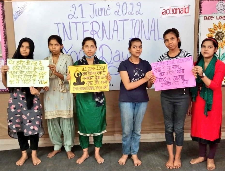 SalehaDanish's tweet photo. #InternationalYogaDay2022 #InternationalDayofYoga #yogaday2022 @ActionAidIndia @Action_Aid @raisindian @rakeshthakurd @sughrabano6 @Rinkijh79390343 @mashkooralig @NaghmaKhaliq https://t.co/ordhq1ohkl