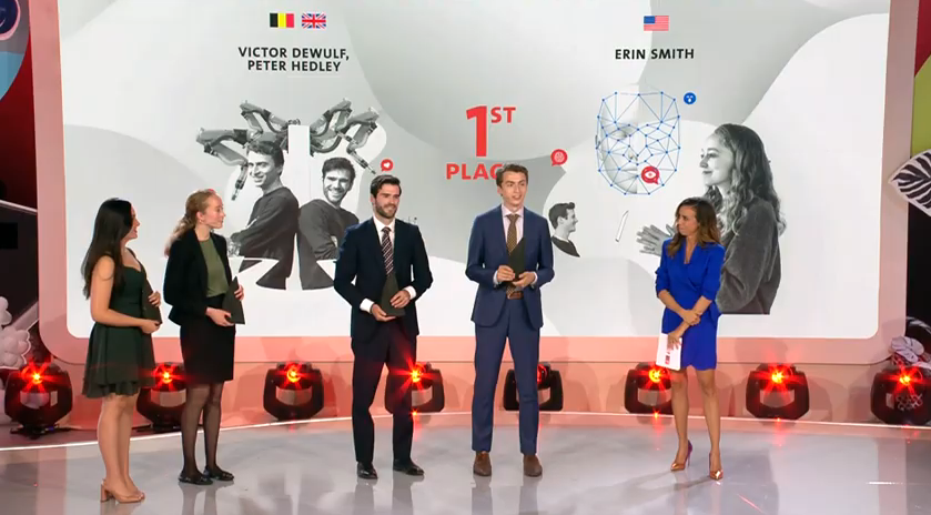 EPOorg's tweet photo. 🏆 Victor Dewulf &amp; Peter Hedley win the first place in the #YoungInventors prize 2022! Congratulations! 👏👏👏 

#InventorAward 

@dewulf_victor @recycleye https://t.co/cFLKP9Wtg7