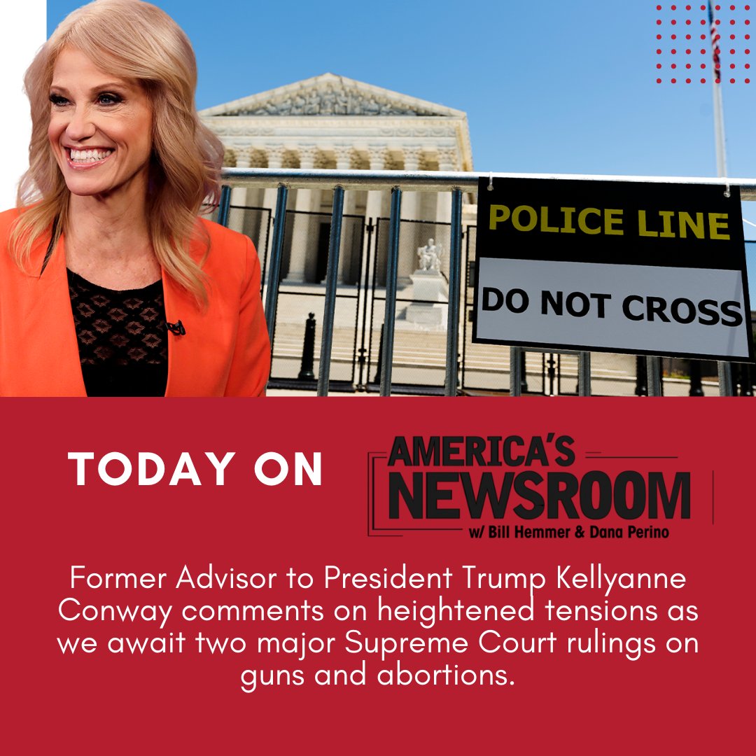 AmericaNewsroom's tweet image. TUESDAY: @KellyannePolls @mikepompeo @DrOz and more- join @BillHemmer &amp;amp; @DanaPerino at 9 AM ET!