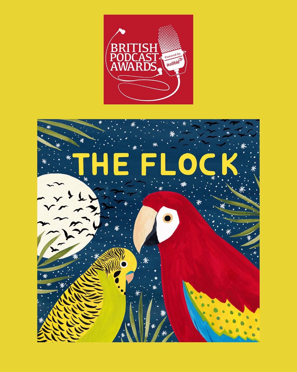The Flock 🦆has been nominated for The Creativity Award at the British Podcast Awards!                        anchor.fm/theflockpod