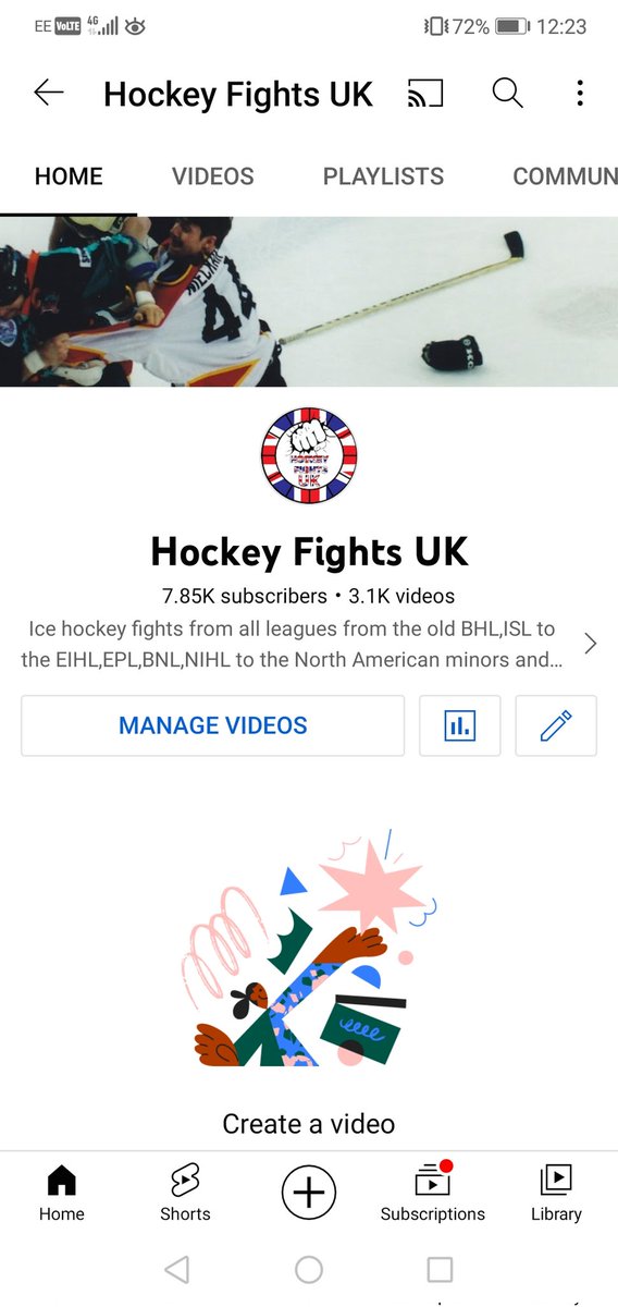Wow, I can't thank all of you enough! Hockey Fights UK channel is back!

Without all the support here and everybody tweeting YouTube this would never have happened, so Thankyou everyone! 👍👊