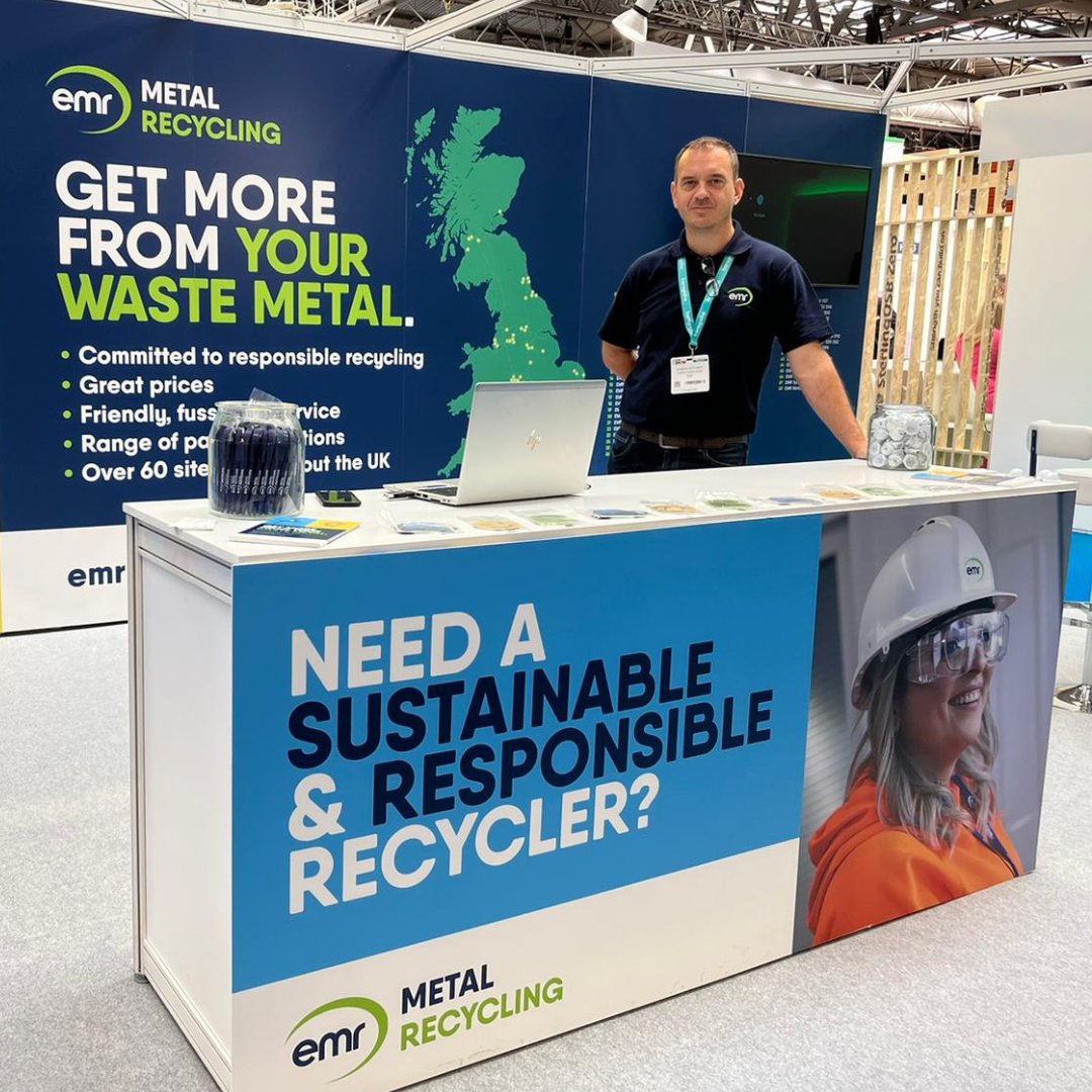 EMRGroupLimited's tweet photo. Are you heading down to today's 
@Installer_Show at the Birmingham NEC? The EMR team are at this year’s event and can tell you how you can turn it into money whilst recycling valuable materials, so pop by for a chat. Find your nearest EMR site here: https://t.co/QLpPoRRo7g https://t.co/FzjkLlLAIj