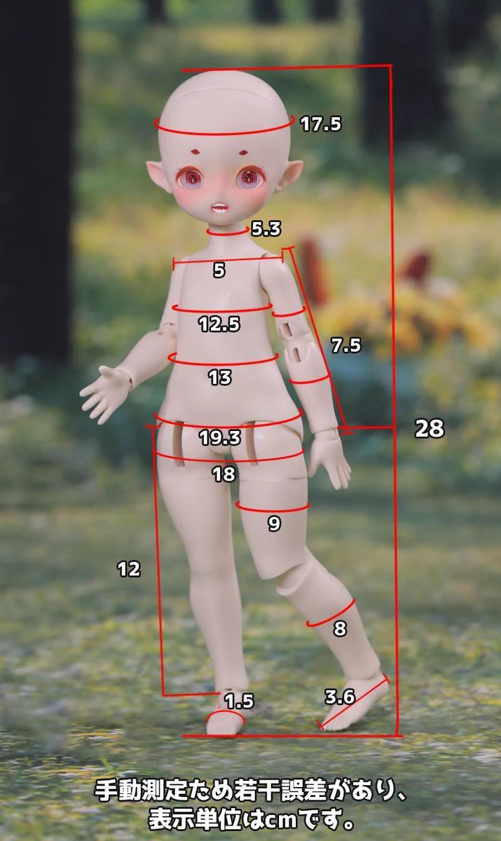分界线 分界線 BJD 1/6 ブラインドドール「妖精SET」シリーズ【4号】 Hermeow Shop 海外トイ專門店 on X: 