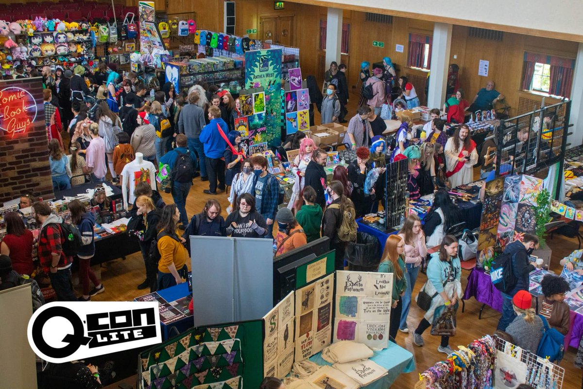 Thank you #QConLite attendees! Without you we wouldn’t be able to organise the convention we love, it’s always amazing to see all the hard work pay off and see so many people enjoy themselves at the con. We hope to see you in Summer 2023!

#QCon #Belfast #Gaming #Anime #Cosplay