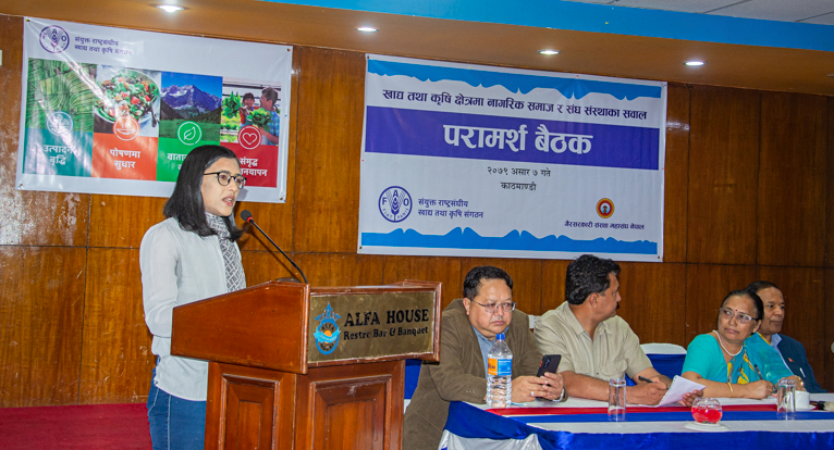 FAONepal's tweet photo. @NGOFederation with support of @FAOinNepal 
 successfully completed the #FederalLevel consultation in #CSOMapping to explore the enabling environment  in sustainable agriculture for ensuring food security.
@FAOBhutan @kenshimizu_fao @fao @NKD5533136 @Paridhi_PP https://t.co/WRfOKU9pIJ