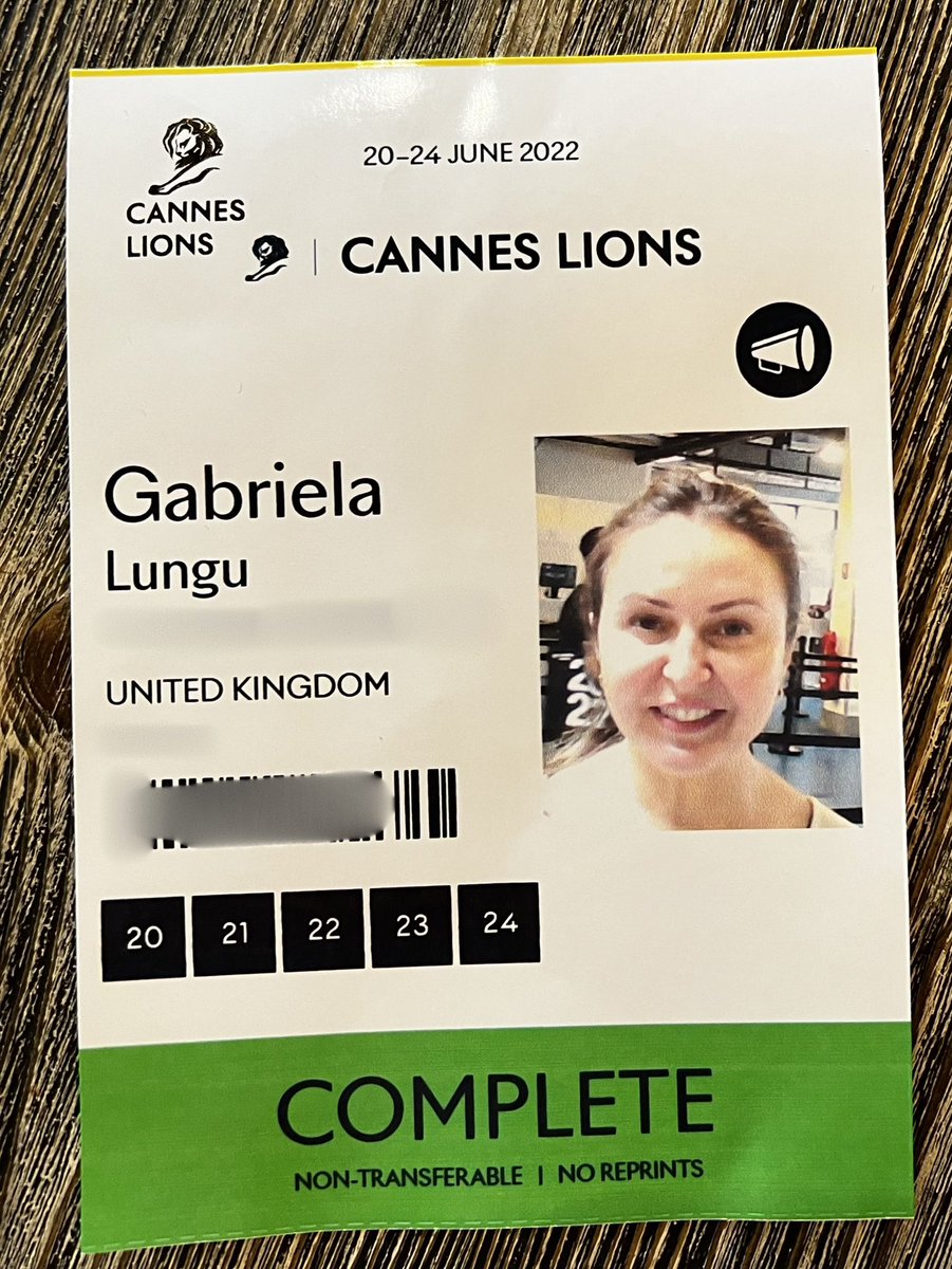 Already day 2 at <a href="/Cannes_Lions/">LIONS | The Home of Creativity</a>. It feels so good to see so many fab people in one place! Have a great festival, peeps! 🥳 
Ps. if you’re not here in France, get the online pass to see the best of the Lions and celebrate #creativity this week! 👐