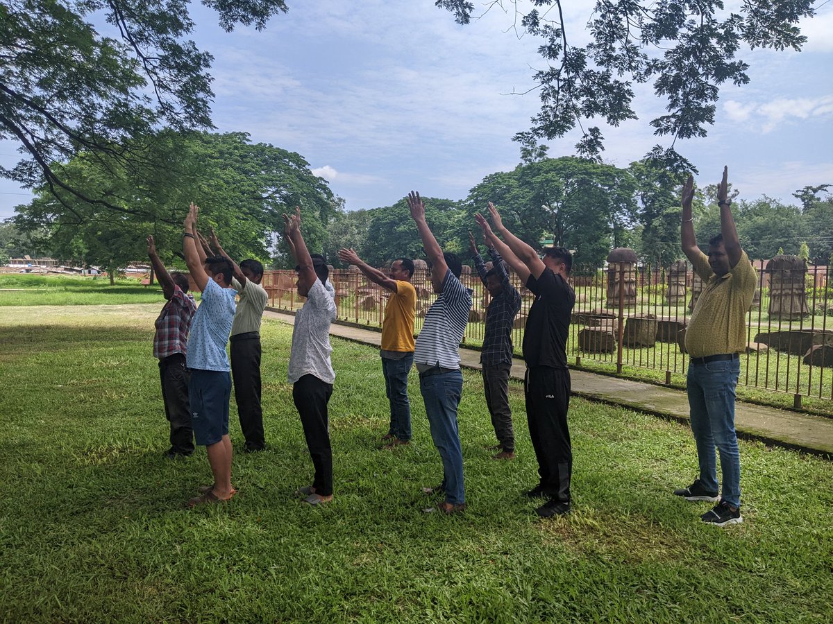Dimapur District BJYM conduct Yoga camp at Dimasa Kachari Ruin on 21st June 2022 commemorating International  Yoga Day

<a href="/AlongImna/">Temjen Imna Along</a> <a href="/tovihoto/">H Tovihoto Ayemi</a> <a href="/jacob_zhimomi/">Jacob Zhimomi</a> <a href="/BJP4Nagaland/">BJP Nagaland</a> <a href="/YepthomiBen/">Benjamin Yepthomi</a> <a href="/hoshetoawomi/">HOSHETO AWOMI</a>