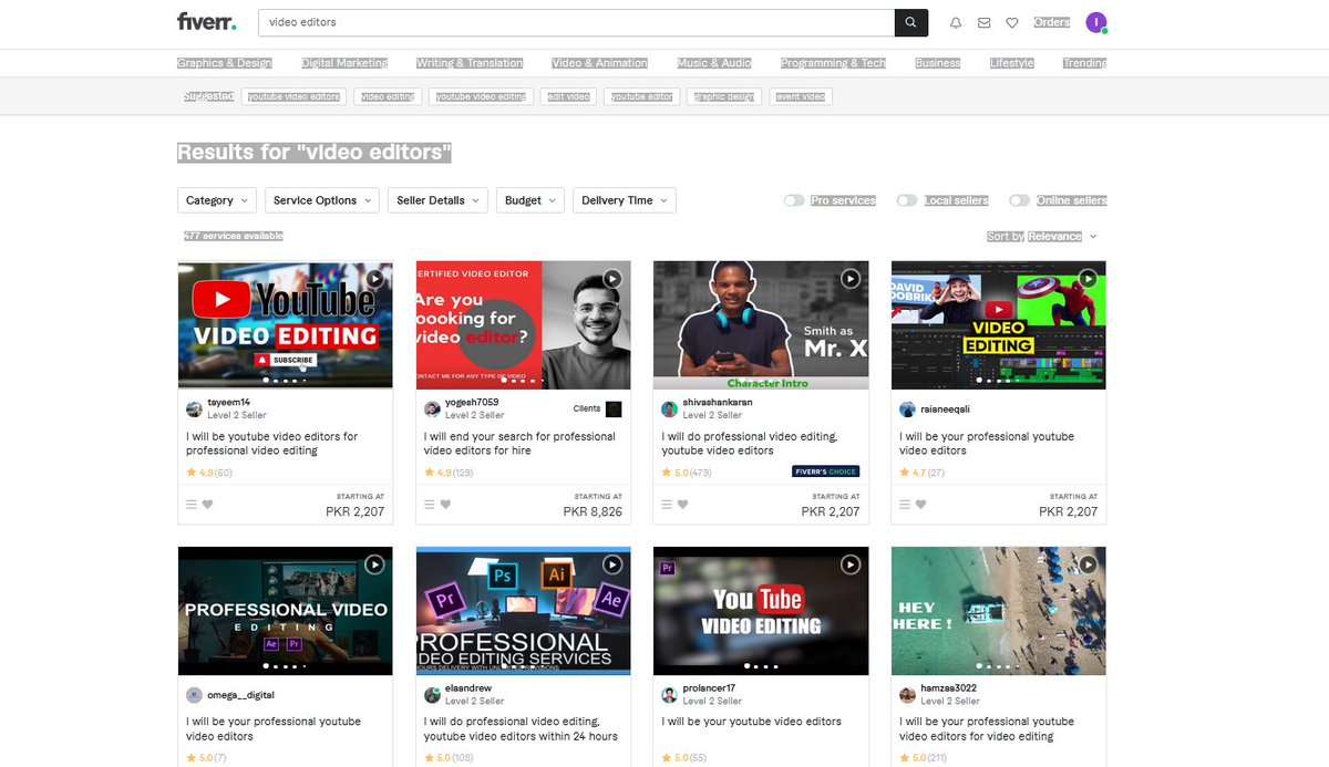 ImtiazBadini's tweet photo. @CommentaryCam Hello, @CommentaryCam   The best platform to hire video editor for your long video editing is Fiverr. You can hire experts but before hiring you must check their reviews abd feedbacks.#videoeditors #videoexperts #videocraft https://t.co/Uo64CVuLyp https://t.co/g2e4n8N39S