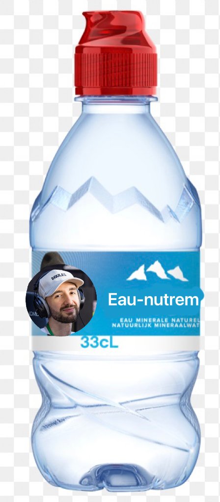 LmPasDrole's tweet photo. En vrai si onutrem lance sa marque d’eau j’ai le design @Onutrem #Onutrem #onutrem #eaunutrem #toutnupouronu https://t.co/56WTFb0kkK
