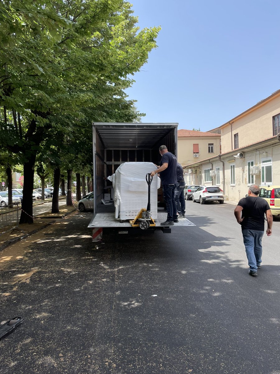 CISUP1's tweet photo. The new LINAC of @CISUP1 is in #Pisa #AOUP. Thanks to @FondazionePisa #AOUP @Unipisa #radiotherapy #Electron #FlashTherapy https://t.co/uRylunr3Om