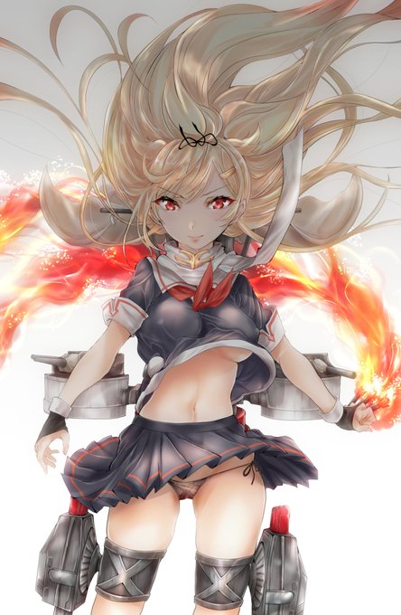 ソロモンの悪夢過去絵から かっこいい夕立#艦これ #夕立 #夕立進水日 