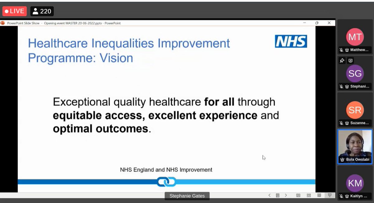 Our common legacy must be to narrow the gap of health inequality by addressing social determinants. We must move from analysis into action. Thank you @BolaOwolabi8 for calling us to action #AHPsDeliver #CAHPO22 #TacklingHealthInequalities