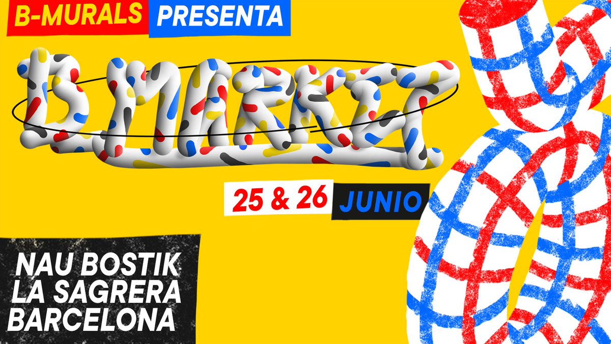bcnmes's tweet photo. Entre tota la programació 💣, tampoc us podeu perdre el #BMarket, la fira d'art independent amb 40+ artistes de diferents formats &amp; art talks, tallers, espai de tatuatge, música... res de ressaca per Sant Joan, vaja! 
➤ 25 i 26 de juny a la @Naubostik: https://t.co/RnOoYyvWRA https://t.co/od8yJXOkFk