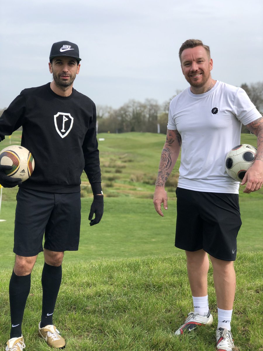 Gatwick Footgolf (@gatwickfootgolf) on Twitter photo ⚽️ Which pro would you like to see on our course?
⚽️ Ex Pro’s <a href="/MrTomWilliams/">Tom Williams</a> and <a href="/Mrjamieohara1/">Jamie Ohara</a> enjoying a game of FootGolf!
🏷 Tag a pro you’d like to see try FootGolf ⚽️ Which pro would you like to see on our course?
⚽️ Ex Pro’s <a href="/MrTomWilliams/">Tom Williams</a> and <a href="/Mrjamieohara1/">Jamie Ohara</a> enjoying a game of FootGolf!
🏷 Tag a pro you’d like to see try FootGolf