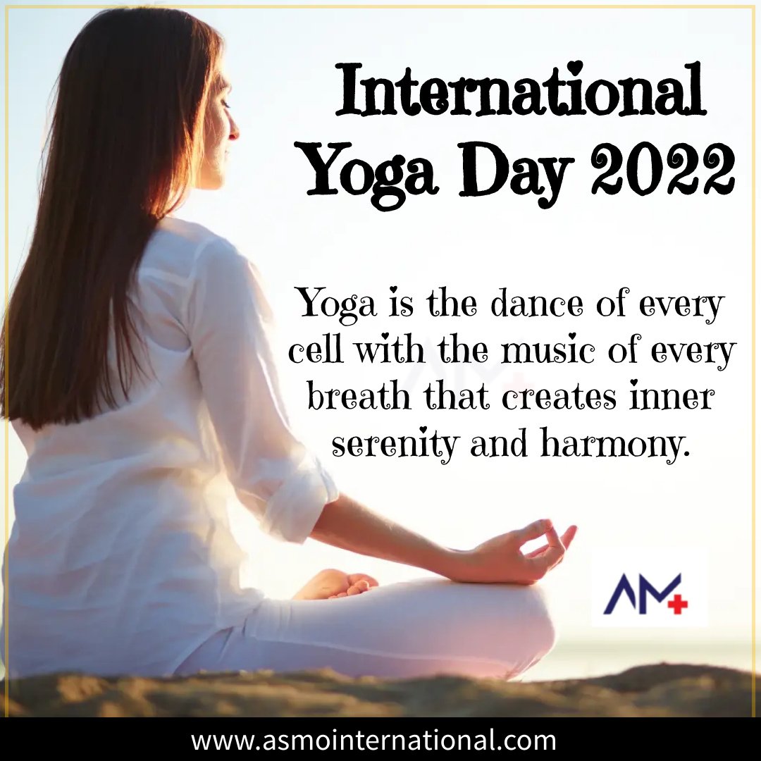 Yoga for a healthy mind and strong body.
Happy International Yoga Day.
.
bit.ly/3nHERKo
.
#happyinternationalyogaday #internationalyogaday #happyyogaday #yoga #yogaday #yogadivas #yogaasan #yoga2022 #youthyoga #fitness #exercisei #yogaforhumanity #meditation #yogaforall
