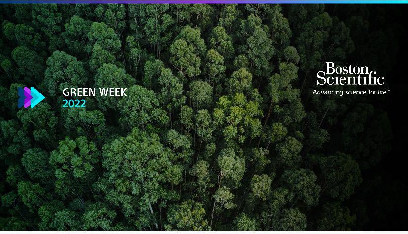 DarraghODonovan's tweet photo. Happy #GreenWeek2022 from Boston Scientific! 🌳 @BSCEMEA_UroPH #Sustainability #TakingAction 🌎 https://t.co/IvYl09aoxR