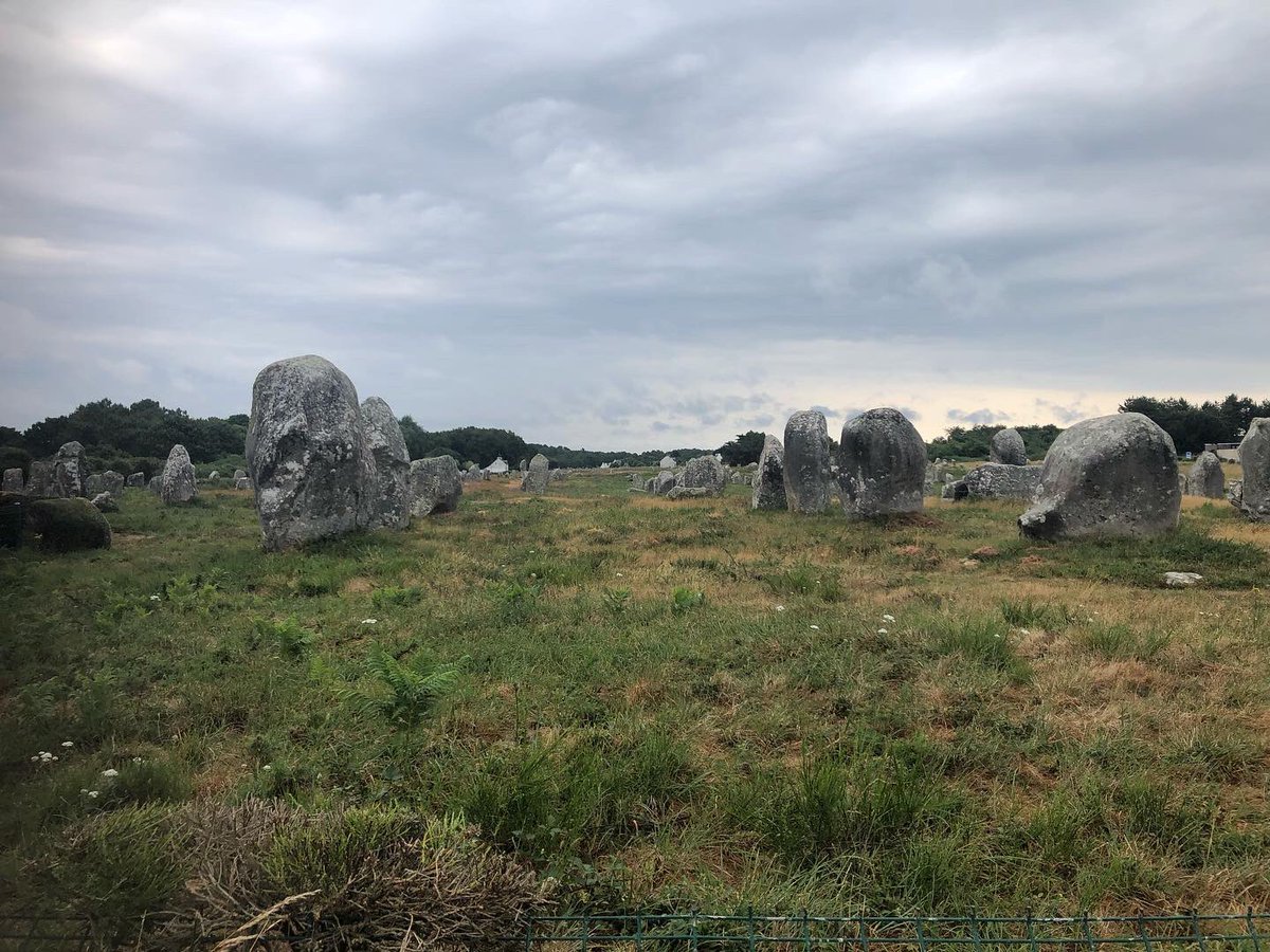 JLaBouchardiere's tweet photo. Great to visit les alignements de Carnac, a design inspiration for Path of Miracles at @SpoletoFestival @WCCNJ @JobyTalbot #pathofmiracles https://t.co/a0fuCklBK5