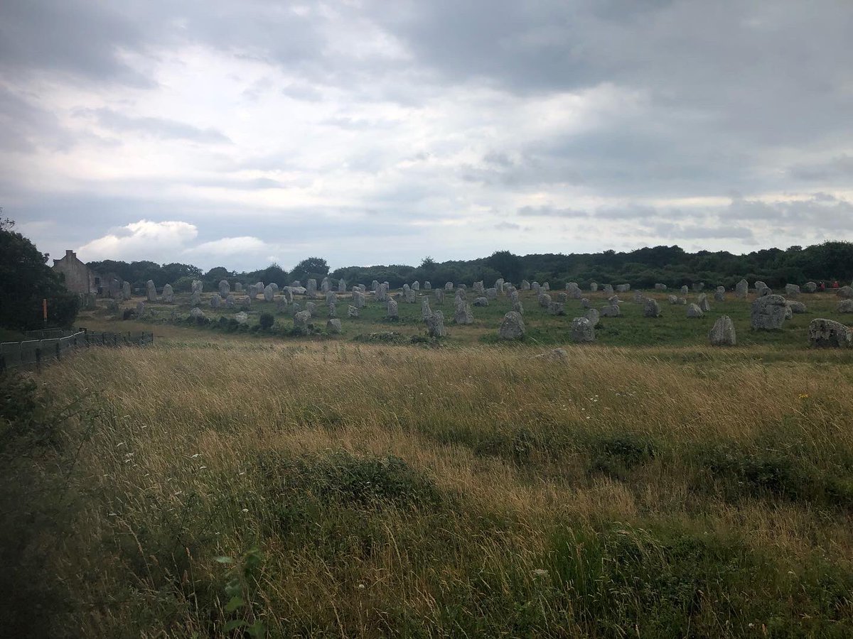 JLaBouchardiere's tweet photo. Great to visit les alignements de Carnac, a design inspiration for Path of Miracles at @SpoletoFestival @WCCNJ @JobyTalbot #pathofmiracles https://t.co/a0fuCklBK5