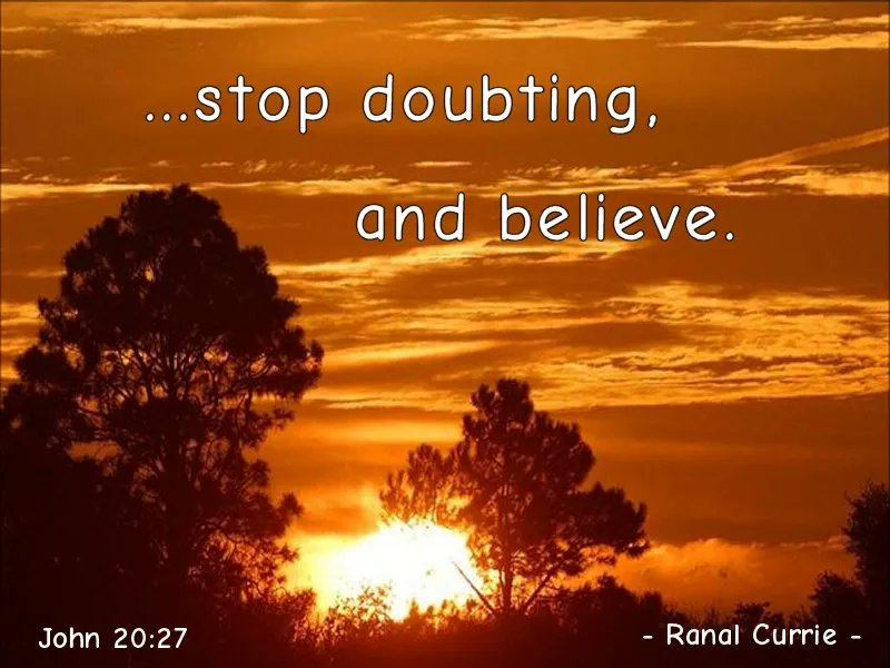 Stop doubting and believe.

#quote #quotesmith55 #doubt #belief #TuesdayMotivation