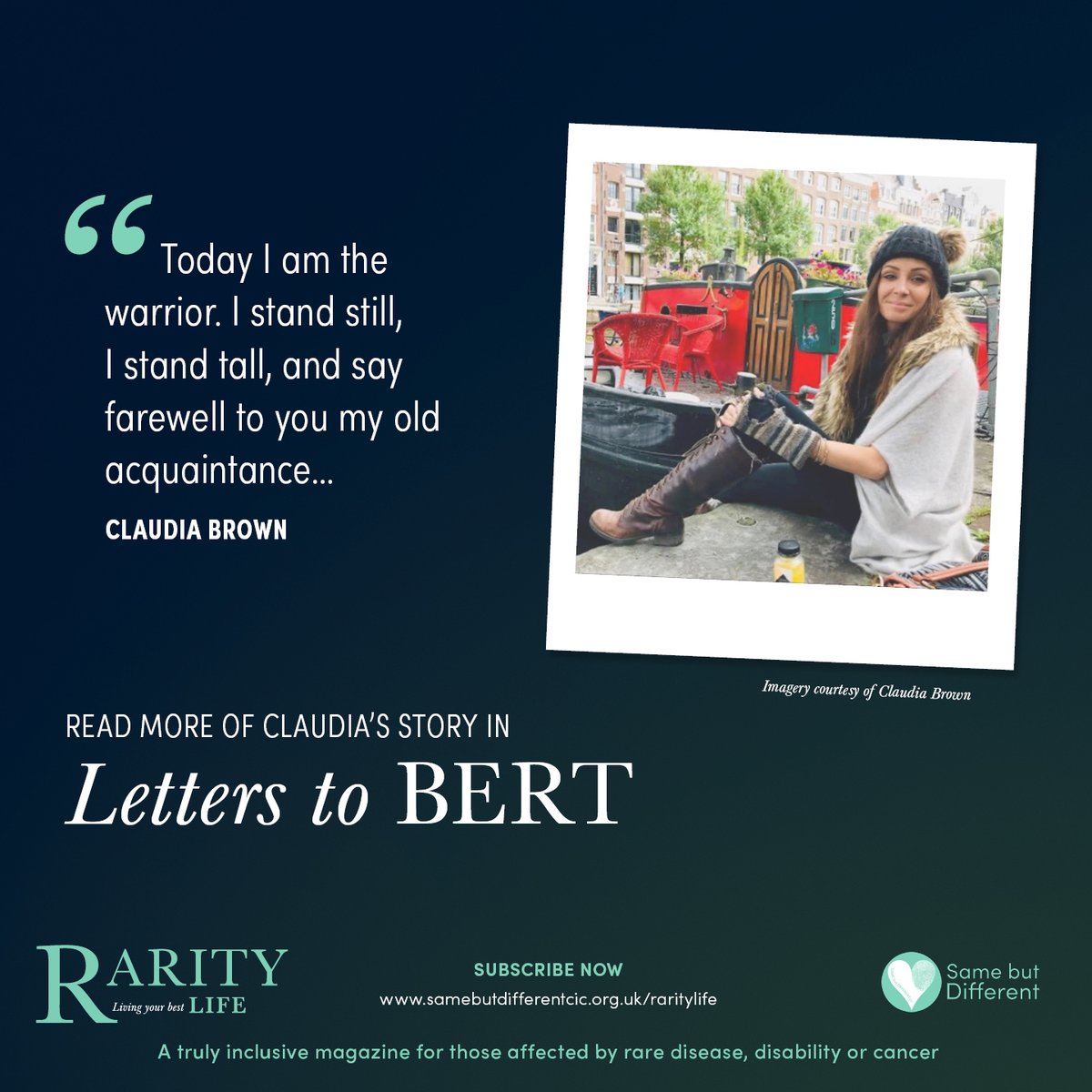 SBDRareProject's tweet photo. In our 2nd edition of #RarityLife Claudia shares her battles with pseudomyxoma peritonei, a very rare cancer:
https://t.co/JFMRlap4KQ
#pseudomyxomaperitonei #raredisease #rarecancer #pmpcancer #hipec #oneinamillion
@PMPSurvivor @MaggiesCentres https://t.co/SzJMqflNRb