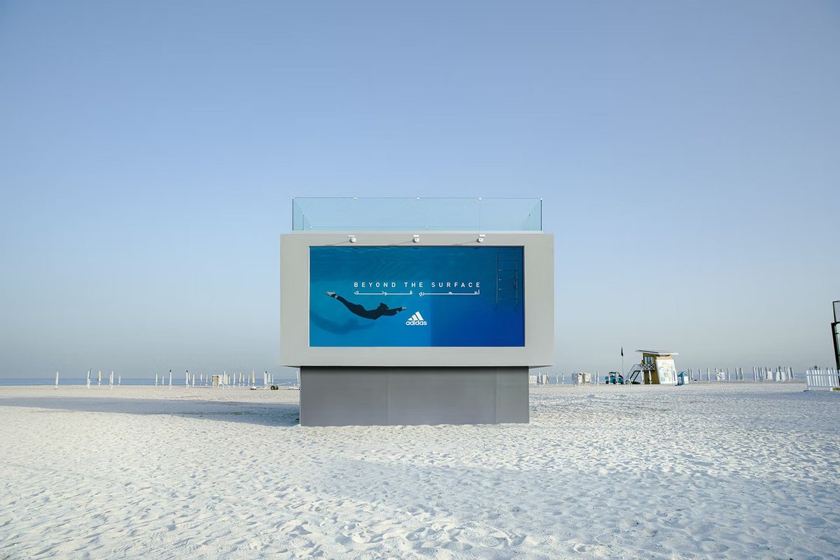 The Drum (@thedrum) on Twitter photo 🌊@Adidas have just won a Grand Prix at #CannesLions.
The liquid billboard is produced by <a href="/HavasMiddleEast/">Havas Middle East</a> and was done with the pledge to make sports more inclusive for women.
Find out more about this award winning campaign?
👉bit.ly/3N8VVVG
#Adidas #Cannes 🌊@Adidas have just won a Grand Prix at #CannesLions.
The liquid billboard is produced by <a href="/HavasMiddleEast/">Havas Middle East</a> and was done with the pledge to make sports more inclusive for women.
Find out more about this award winning campaign?
👉bit.ly/3N8VVVG
#Adidas #Cannes