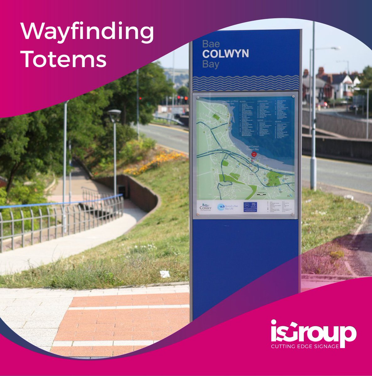 Totem signs, are elegant and complex vertical signage 

They give the potential to create a dramatic and cost-effective statement 📣

Find out more about our unique Way2Go totems 🌐 bit.ly/isGroup-Way2Go…

#wayfinding #totems #Way2Go #signage #signcompany  #SignageMaker