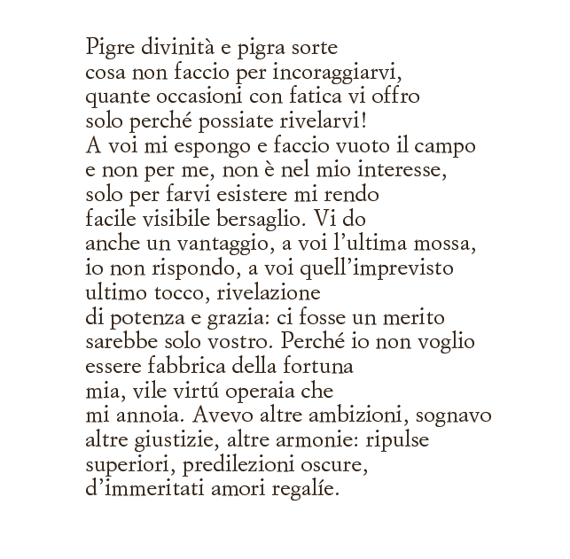 È morto un poeta.

Patrizia Cavalli (1947-2022)