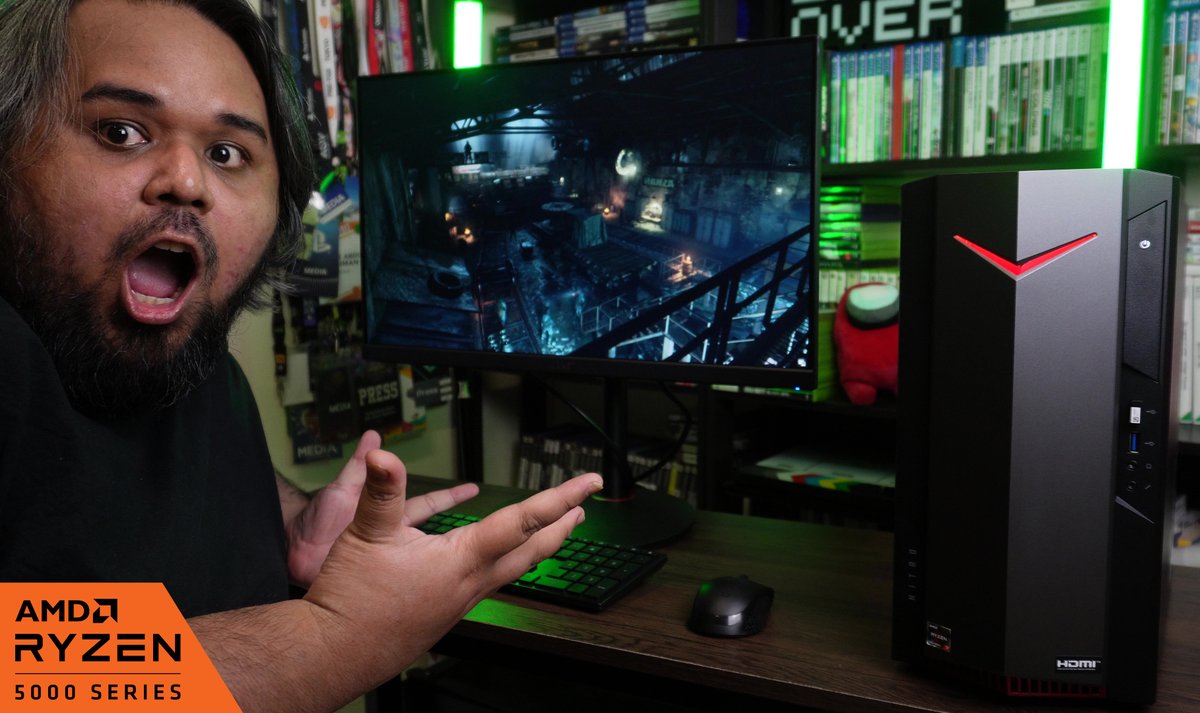 najmi's tweet photo. Terima kasih kepada Acer Malaysia sebab bagi aku peluang untuk cuba PC baru depa Nitro 50 lengkap dengan AMD Ryzen 7!!
Nantikan full video untuk aku review & Benchmark PC ni!
#MyAcer #AMDMalaysia #Nitro50 #AMD #AMDRyzen #Ryzen5000 #NitroSeries https://t.co/Ae1gM8QyPv