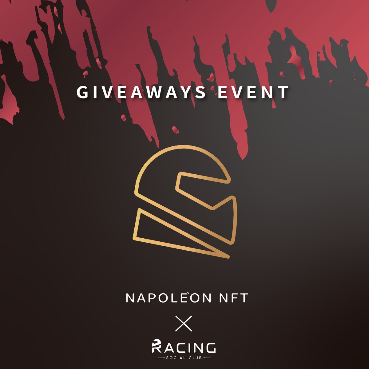 🌝Napoleon Pass X Racing Social Club🏁

Hey Racers!

We are giving away 3 X WL spots from 
<a href="/racingsocialnft/">Racing Social Club</a>

To enter:
1️⃣ Follow 
<a href="/racingsocialnft/">Racing Social Club</a>
 &amp; 
<a href="/Napoleon_pass/">Napoléon</a>

2️⃣ Like &amp; Retweet
3️⃣ Tag 3 friends 

Ready, Set, GO! 🚦 
Winners announced in 48h hours, good luck everyone! ❤️
