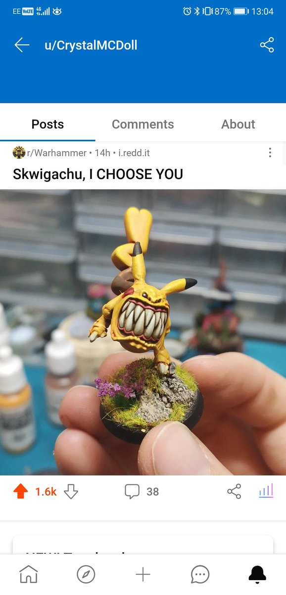 Well, at least this went down as well as it should haha!