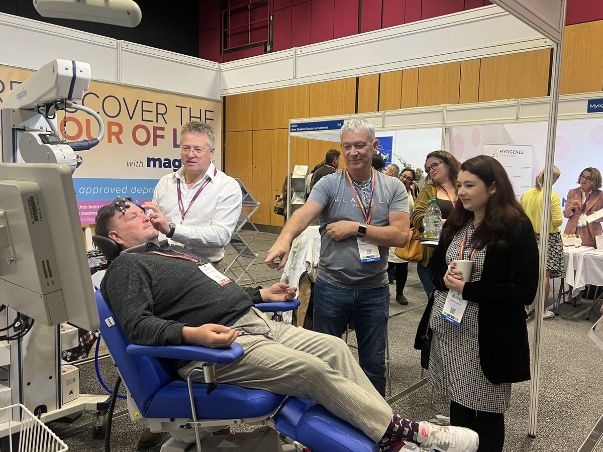 magstimTMS's tweet photo. Find out more about TMS and Magstim TMS therapy today at #RCPsychIC in Edinburgh.

Professor Alex O’Neill-Kerr and TMS technician Richard Williams are with us all week to answer your questions. 

Stand S12 

#tms #tmstherapy #depressiontreatment #RCPsychIC https://t.co/DXmqFJykg9
