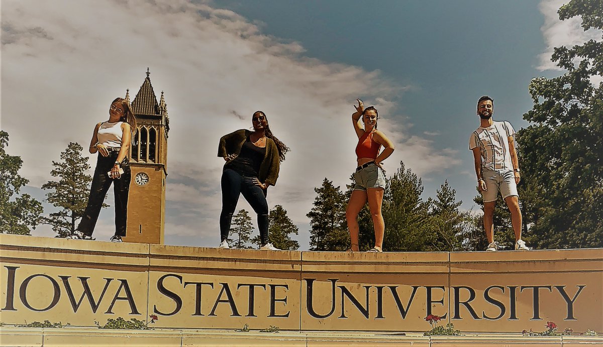Polytech America (PAm) celebrates Polytech Students in America: PAmsters Charlotte Gil, Lorita Velayoudon, Mélanie Maréchal, and Morgan Bonnet (Biological &amp; Food Engineering, class of 2023) are doing their summer internship at Iowa State University. <a href="/reseaupolytech/">réseau Polytech</a> <a href="/IowaStateU/">Iowa State University</a>