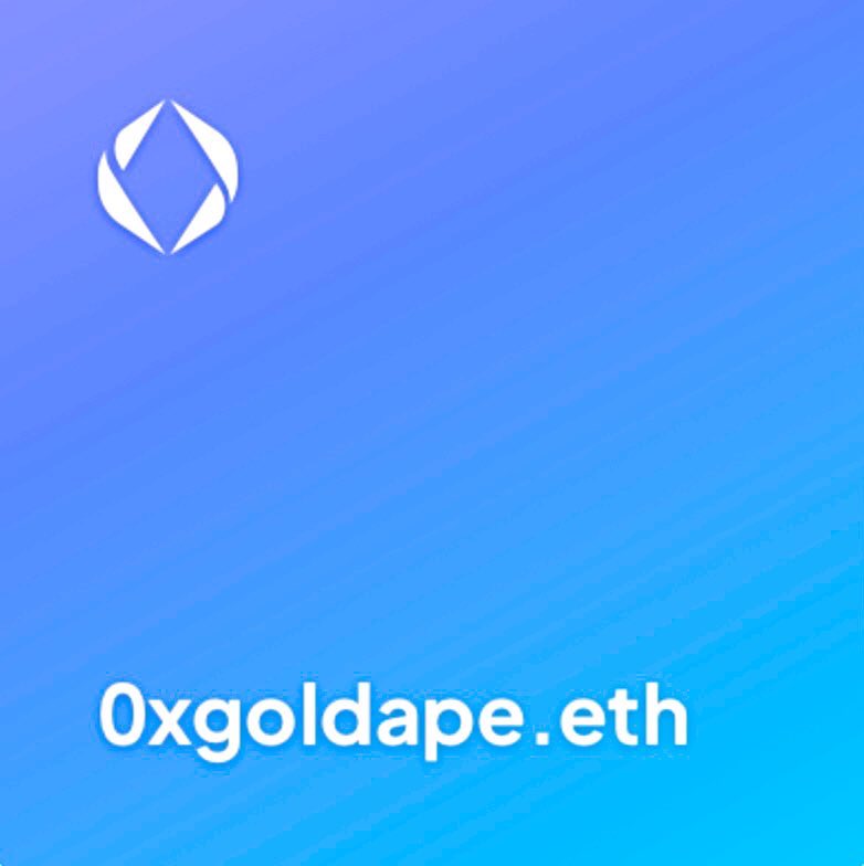 Look at this #ensdomain !#bayc #BAYC #MAYC #mayc #APE #ETH 0xgoldape.eth For Sale✨ @zymerce @day25 @jabdoteth @Bubblegum_NFT @frankIinisbored @franklinisbored @GRAYCRAFTnft @kevwuzy @JRNYcrypto @0xWave @nobody_vault @RH__0729 @machibigbrother opensea.io/assets/ethereu…