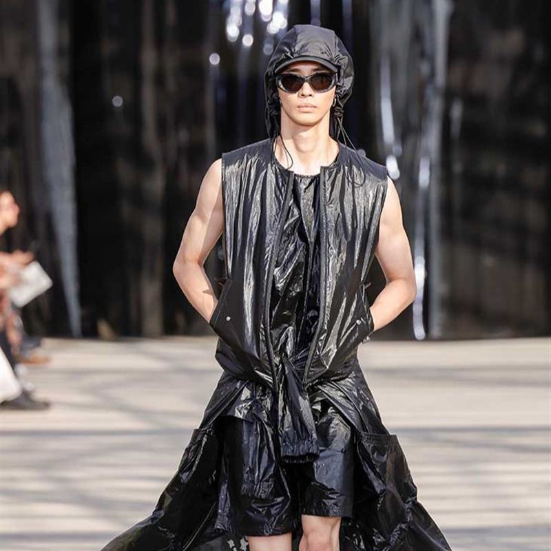mmscene's tweet photo. #44LabelGroup brings genderless silhouettes for Spring Summer 2023 Collection #MFW