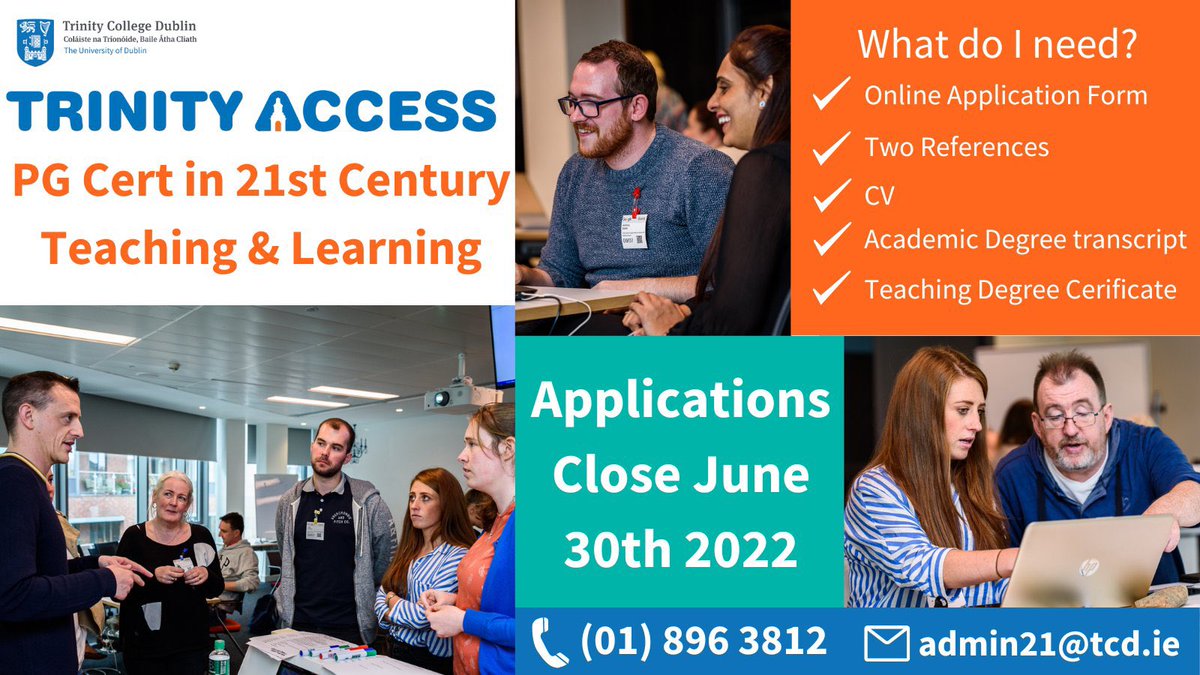 TA21PGCert's tweet photo. 📢 Calling all teachers 📢

There’s 9 days left to apply for your place on the PG Cert in 21st Century Teaching &amp; Learning❕

You can apply here: https://t.co/kEhygu2zfW

DM us for more information☺️ https://t.co/48EtbYZ9Zz