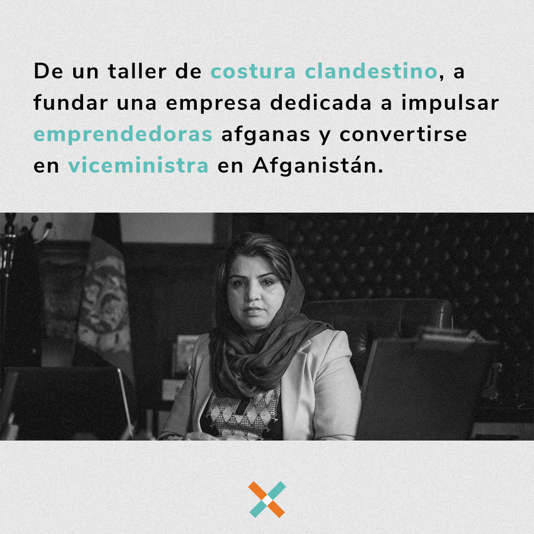 TheCross_EX's tweet photo. Emprender es arriesgado, emprender teniendo que conciliar es una locura, y emprender siendo mujer y en Afganistán es, literalmente, jugarse la vida.

Kamila Sidiki lo hizo. Conoce su historia.

#emprender #emprendimiento #kamilasidiki #mujeresemprendedoras #thecrossexperience https://t.co/X4jlvQ7o8X