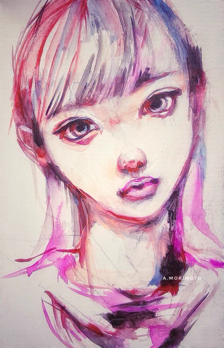 人物を描いています 