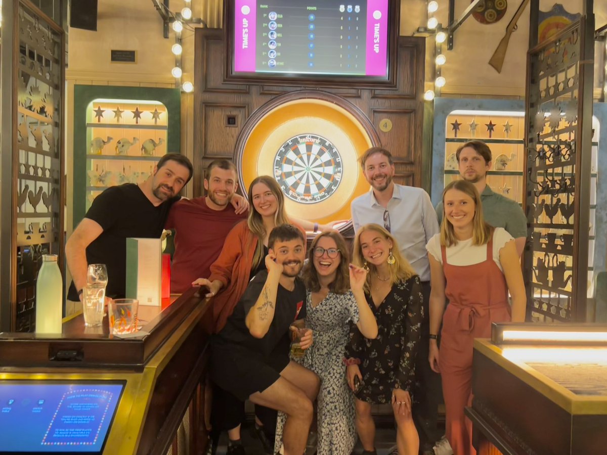 We also had a great day out <a href="/flightclubdarts/">Flight Club Darts</a> yesterday, including a few bullseyes and novice <a href="/ellamayhards/">Ella-May Hards</a> showing us how it’s done!