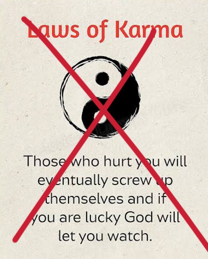 The matrix is run by beings called Archons. On the etheric and astral planes, they are known as Lords of Karma. This programming system is known as karma.

Karma is a lie created by the dark forces to justify their insanity and enslave people more easily.